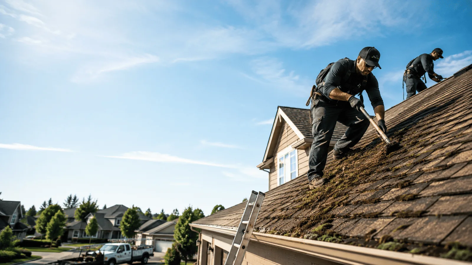 Roof Moss Removal in Thelma, KY near me